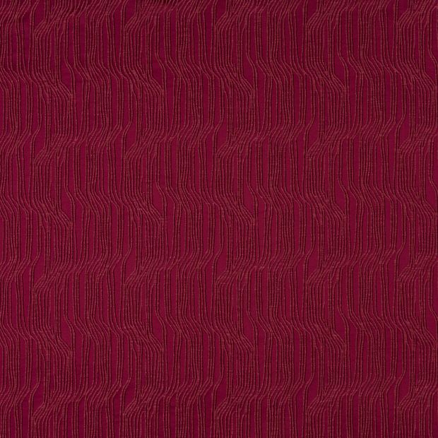 Flat swatch fabric of Maud Ruby Red