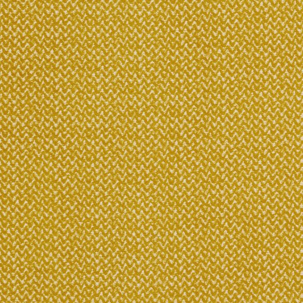 Flat swatch fabric of Wave Sulphur Yellow