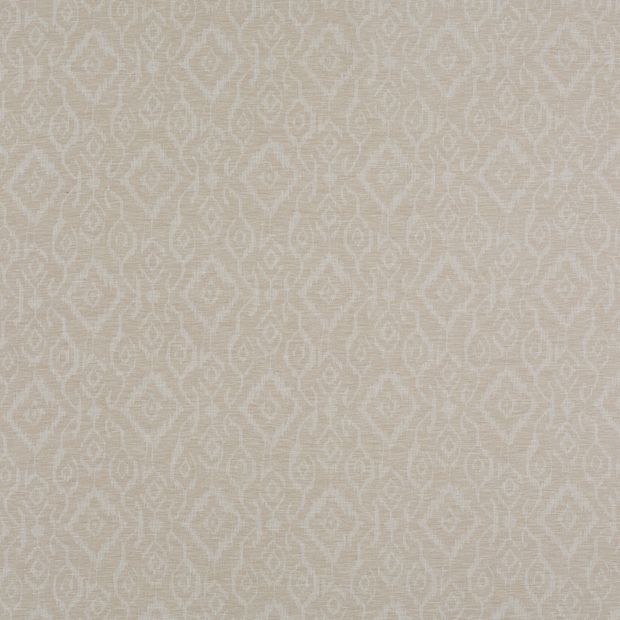 Flat swatch fabric of Prisha Linen Cream