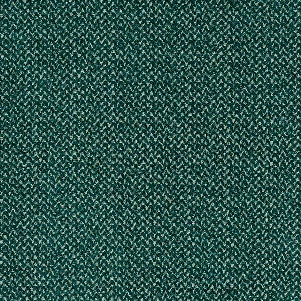 Flat swatch fabric of Wave Emerald Green