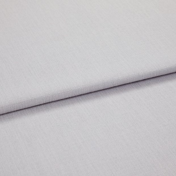 A folded piece of fabric with Bailey Lavender Fog Purple printed on it