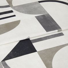 A folded piece of fabric with Block Mono printed on it