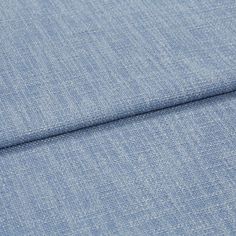 A folded piece of fabric with Boheme Cornflower Blue printed on it