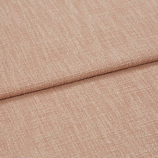 A folded piece of fabric with Boheme Rosedust Pink printed on it