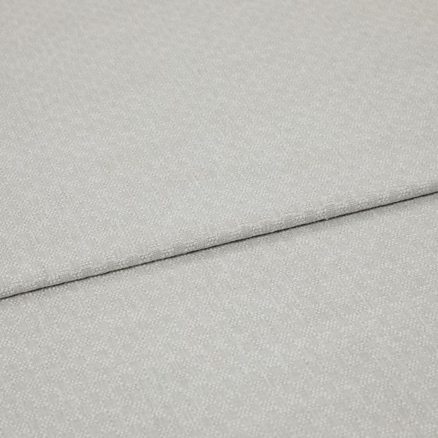 pearl cloud fabric close up with one fold