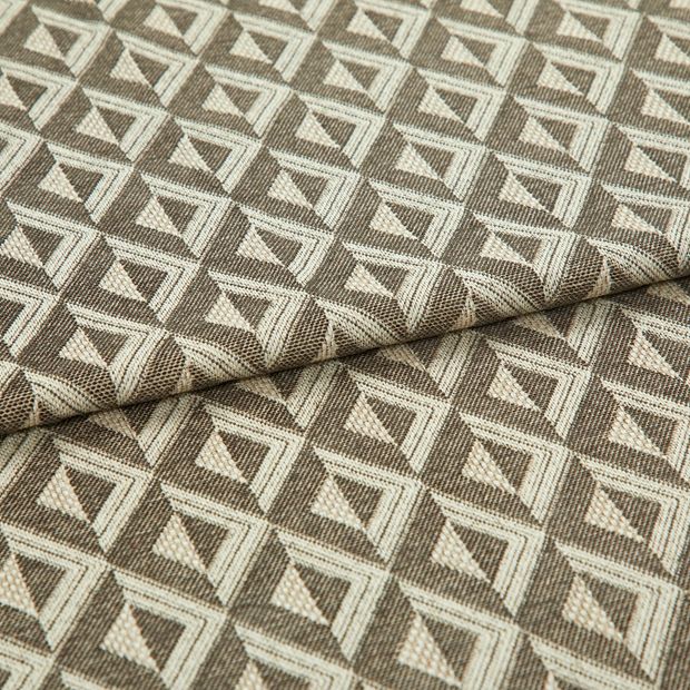 A folded piece of fabric with Zircon Phantom Monochrome printed on it