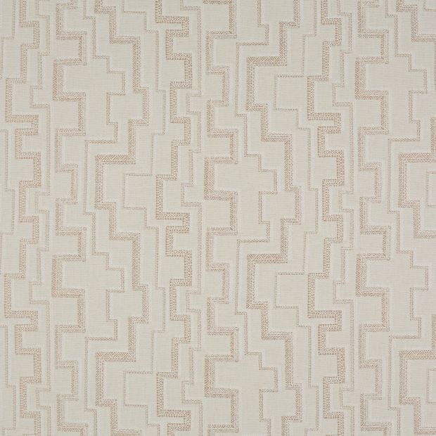 Flat swatch fabric of Power Linen Cream