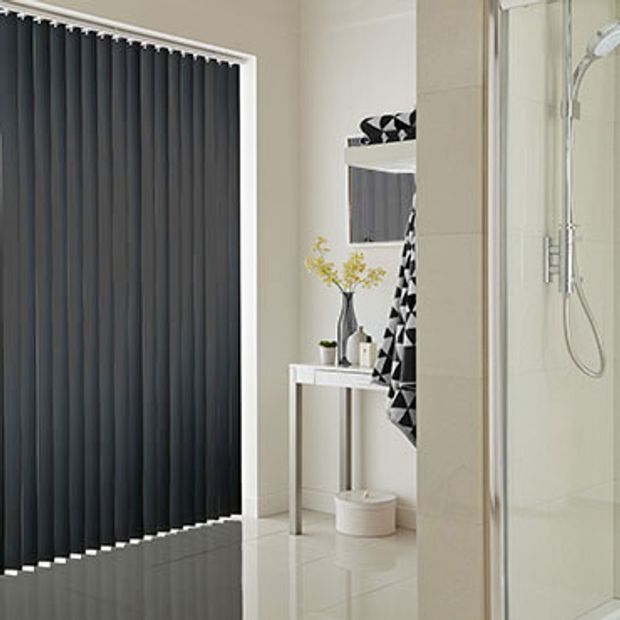 Vertical Blind_Acacia Black_Roomset