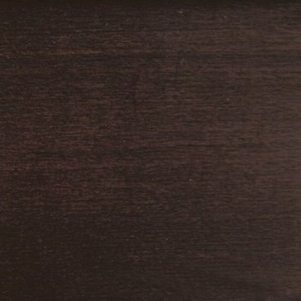 Wenge with a dark almost black wood tone
