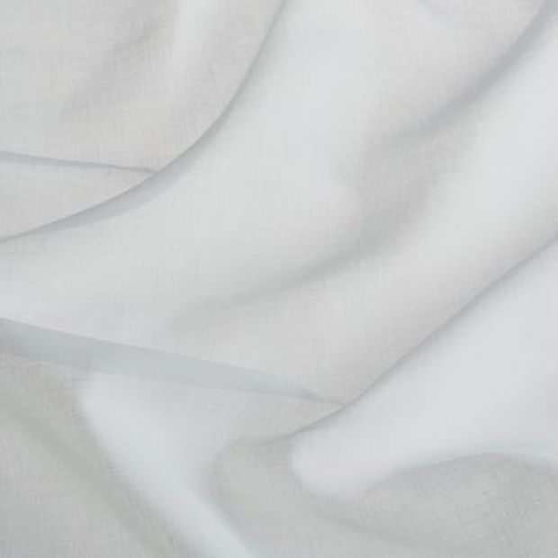 White coloured swirling fabric