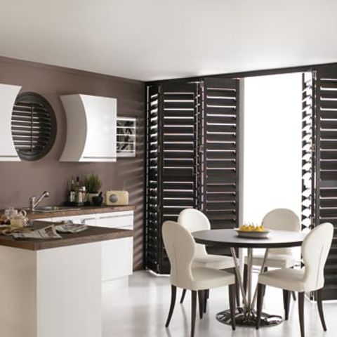 Warwick Tracked Brown Shutters